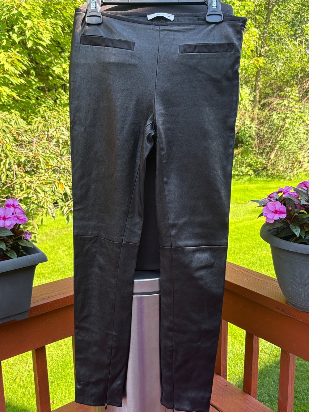 NWOT Beautiful Prada 100% Genuine Leather pants/leggings
